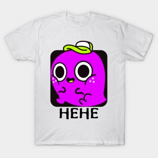 Cute Animation Happy Smile HeHe T-Shirt